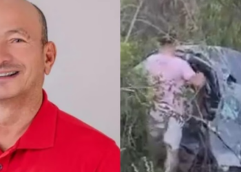 Presidente da Câmara de Prata morre em acidente na BR-412 próximo a Monteiro