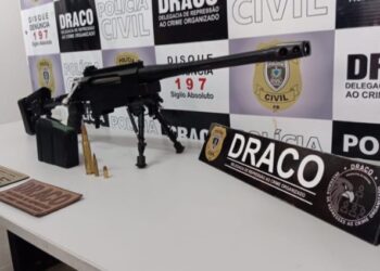 PC da Paraíba já apreendeu três fuzis calibre .50 em pouco mais de um ano