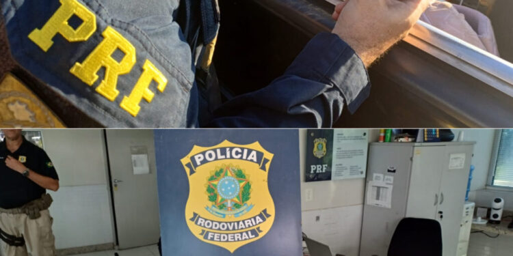 PRF apreende 45 kg de cocaína em caminhonete na BR-104, em Lagoa Seca