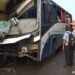Ônibus bate em caminhão parado em acostamento na BR 230 e deixa um óbito e 5 vítimas com lesões graves