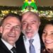 Glamour: Macron publica selfie com Lula diante da Torre Eiffel iluminada de verde e amarelo
