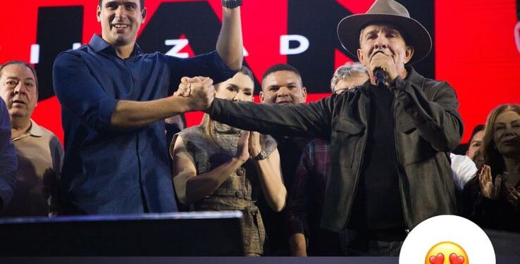 Abertura do São João de Patos reúne toda base do governador e dá sinais de como será a chapa da situação em 2026