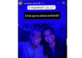 Mersinho registra encontro com Cícero Lucena e gestor deve chegar à Paraíba já na próxima quarta