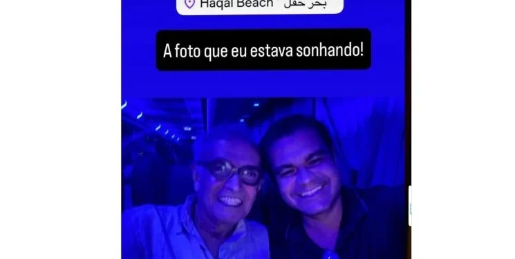 Mersinho registra encontro com Cícero Lucena e gestor deve chegar à Paraíba já na próxima quarta