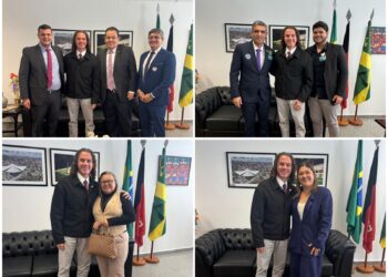 Em Brasília, Veneziano recebe Prefeitos de Alagoa Grande, Passagem, Mari e Lagoa de Dentro, que reafirmam gestos de continua parceria com o Senador