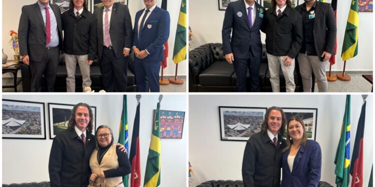 Em Brasília, Veneziano recebe Prefeitos de Alagoa Grande, Passagem, Mari e Lagoa de Dentro, que reafirmam gestos de continua parceria com o Senador