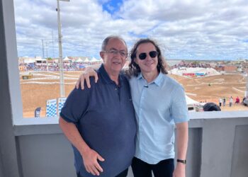Veneziano participa do Supercross em Cubati e prefeito Ribeiro e todo o seu grupo político reafirmam apoio à sua reeleição
