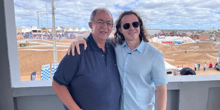 Veneziano participa do Supercross em Cubati e prefeito Ribeiro e todo o seu grupo político reafirmam apoio à sua reeleição