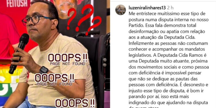 Eleições PT-PB: Ari usa tática bolsonarista de fake news contra deputada; seguidores denunciam misoginia