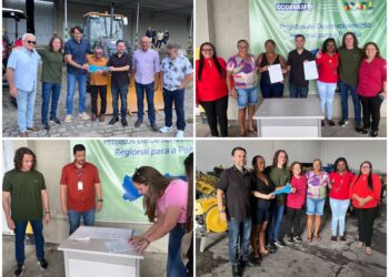 Veneziano entrega máquinas agrícolas para três associações em São Gonçalo e Alagoa Grande, em parceria com a Codevasf