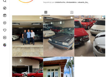 Conheça o perfil ‘Garagem Rali’ mantido pela família Lira e que vem se tornando referência para quem curte veiculos antigos