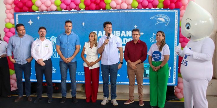 Paraíba aplica mais de 51 mil doses no Dia D de Multivacinação com foco contra o sarampo e HPV