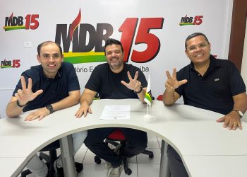 MDB de João Pessoa emite nota saudando chegada de Cícero Lucena à legenda: “fortalece nosso partido”