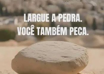 Quem não tiver pecados na vida pública, que atire a primeira pedra