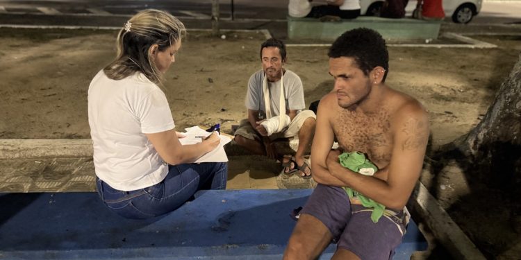 Prefeitura realiza coleta para elaboração do censo da população em situação de rua na Capital