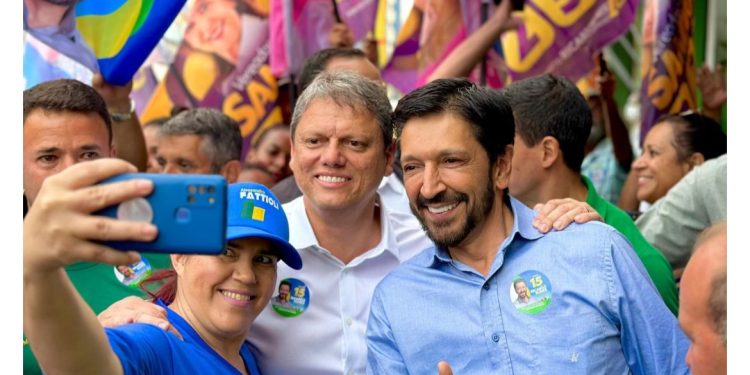 Tarcísio de Freitas exalta qualidades do modelo de gestão colaborativa do prefeito Ricardo Nunes em SP: “Tenho aprendido muito com você”
