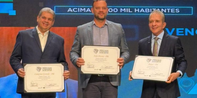 João Pessoa ganha três categorias e é a grande vencedora estadual do Prêmio Band Cidades Excelentes