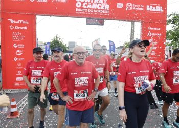 Cícero Lucena participa da Corrida contra o Câncer e reforça apoio ao Hospital Laureano