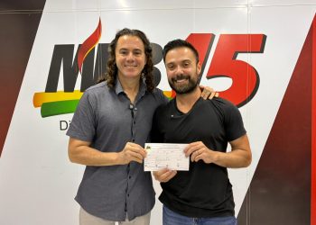 Caio Roberto se filia ao MDB e reafirma apoio às pré-candidaturas de Cícero governador e Veneziano Senador
