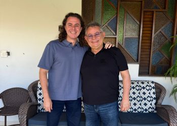 Veneziano recebe apoio à sua reeleição ao Senado do vereador de Campina Grande Pimentel Filho